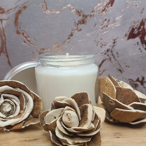 White Gardenia Soy Candle