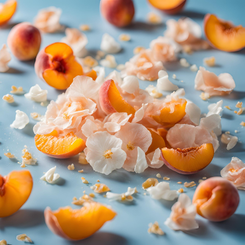 Candied Petals & Peach