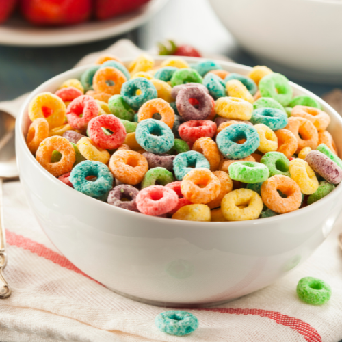 Fruity Rings Cereal