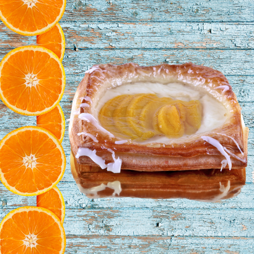 Hot Orange Danish