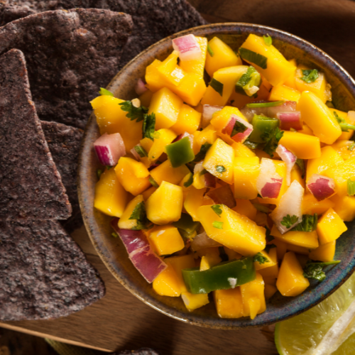 Mango Peach Salsa