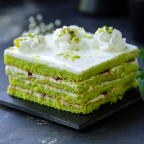 Pistachio Pudding Cake