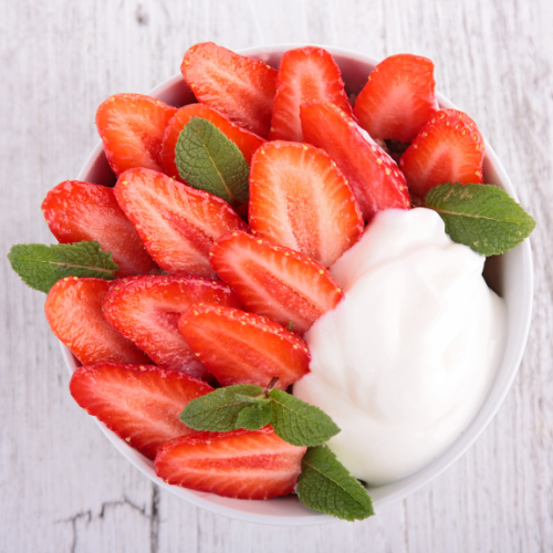 Strawberries & Cream Car Air Freshener