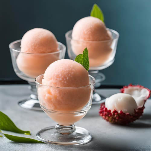 Sugar Lychee Sorbet