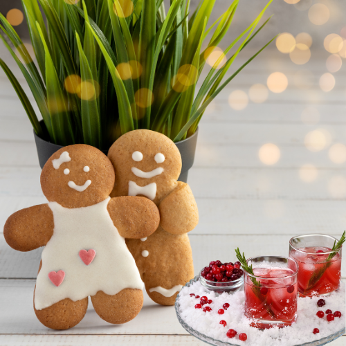 Tipsy Gingerbread Man Car Air Freshener