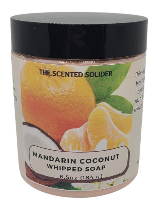 Mandarin Coconut Whipped Soap